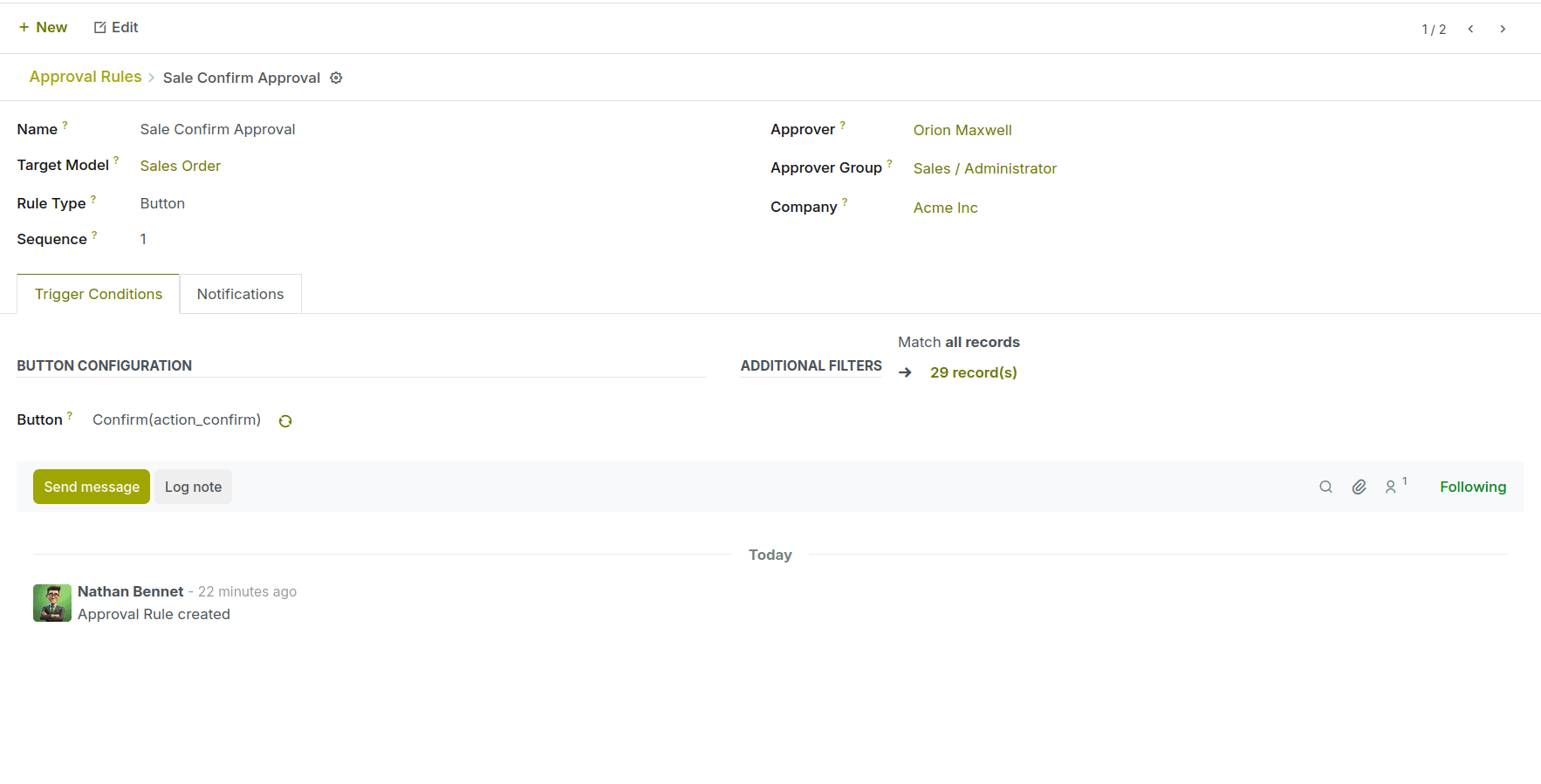 Automate approvals with precision.