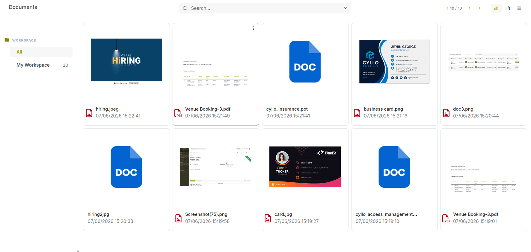 Organize Documents with Complete Control