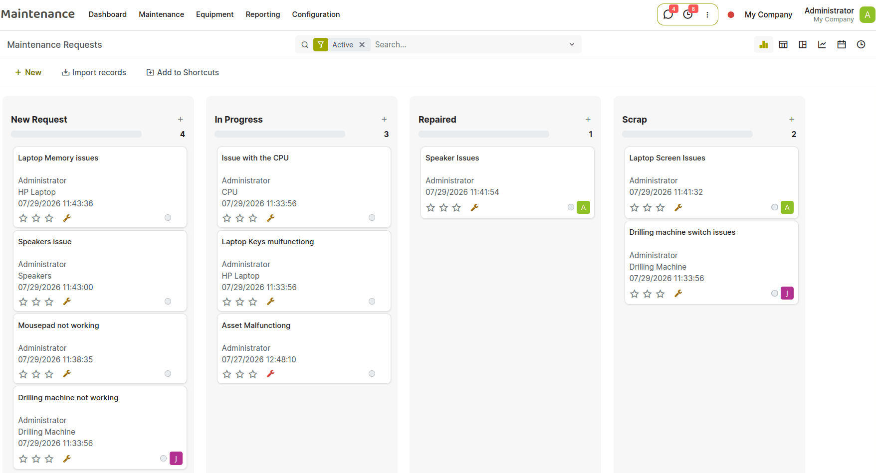 Effortless Maintenance Request Workflow